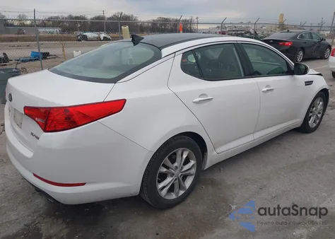2013 Kia Optima Ex z USA, uszkodzony, nr VIN 5XXGN4A75DG102515